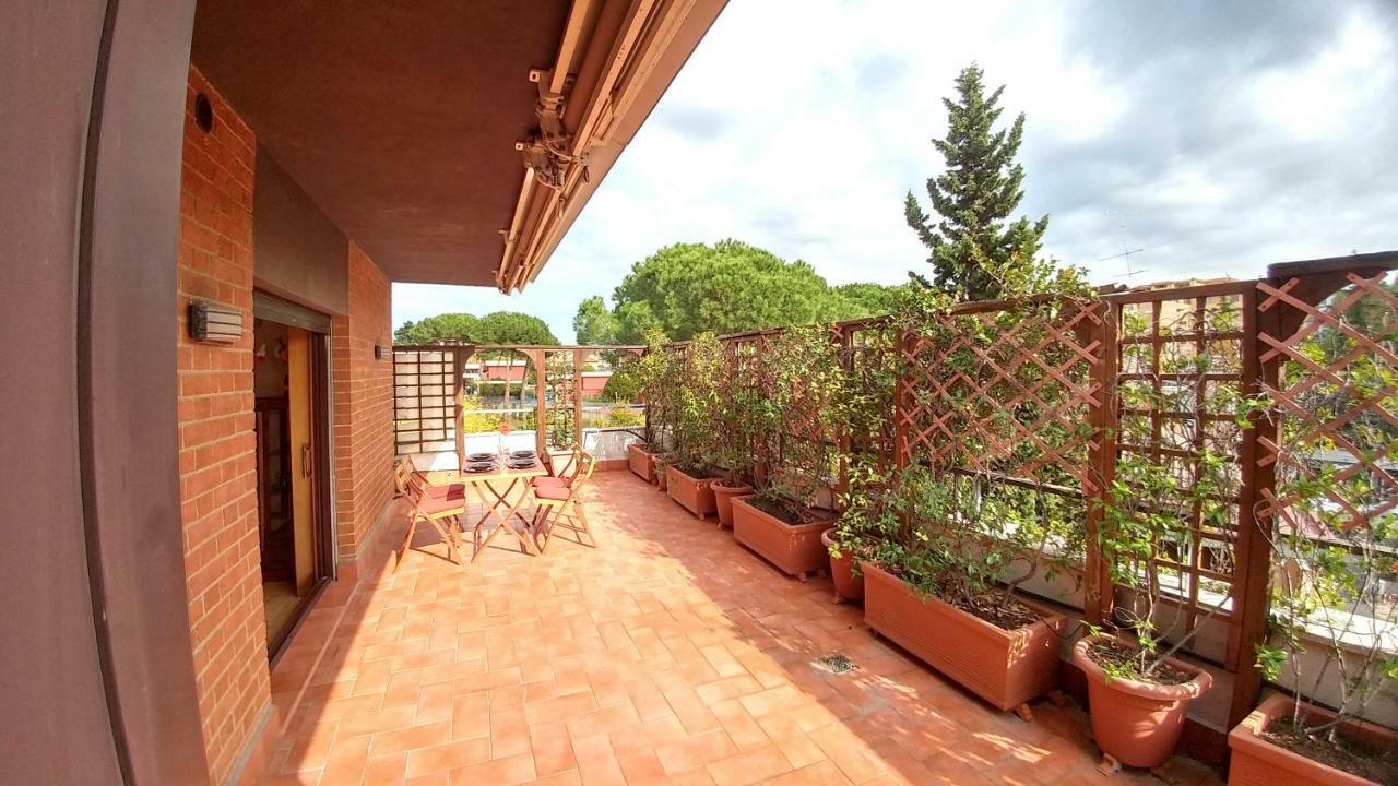 Terrace22 - Delizioso Attico Ben Collegato Apartment Rome Luaran gambar