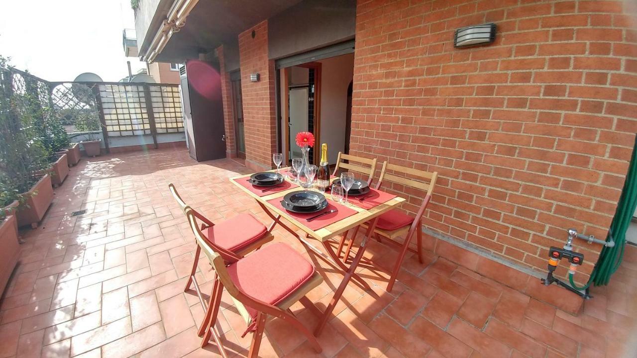 Terrace22 - Delizioso Attico Ben Collegato Apartment Rome Luaran gambar